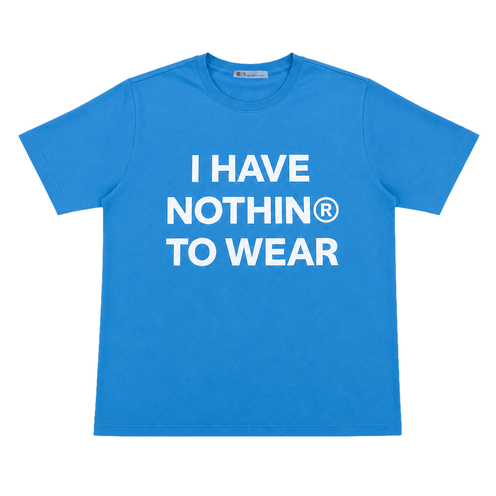 Blue Nothing To Wear Tee