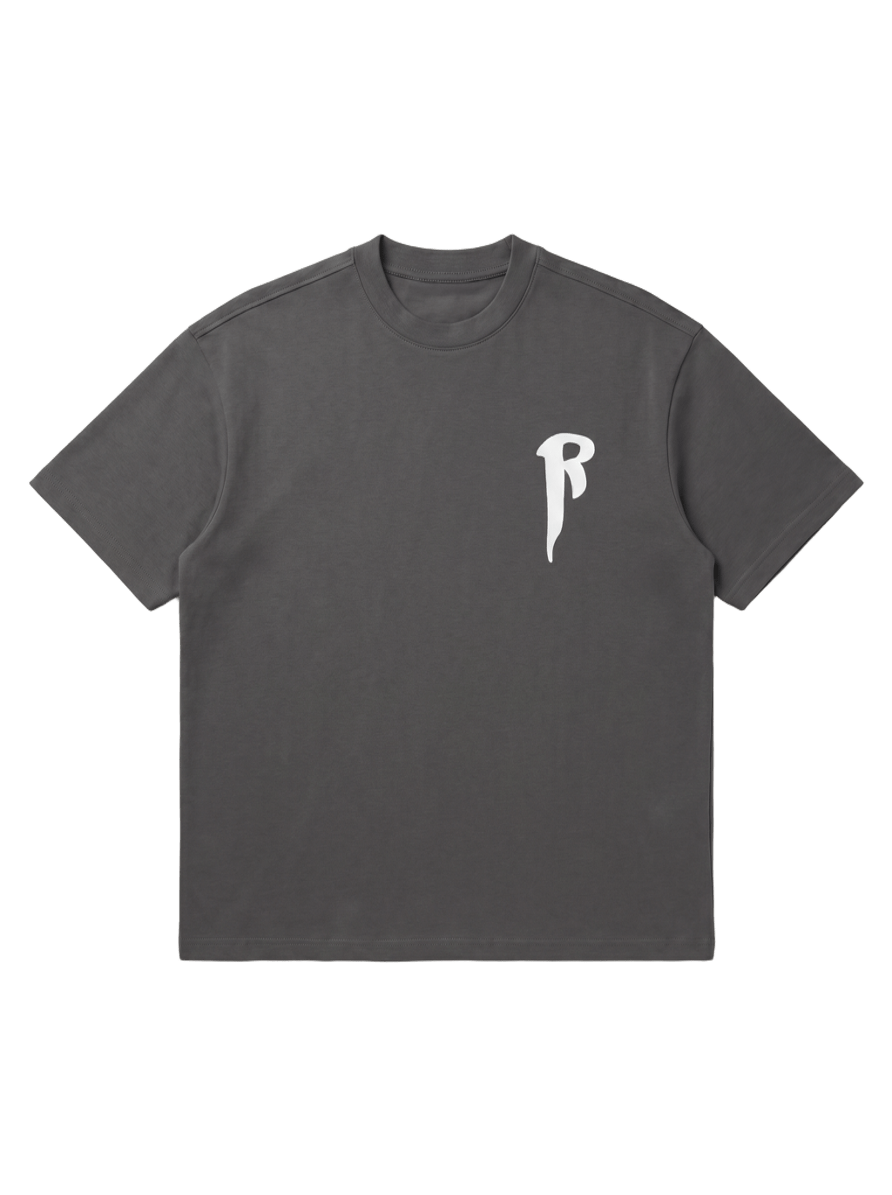 Grey Printed Tshirt