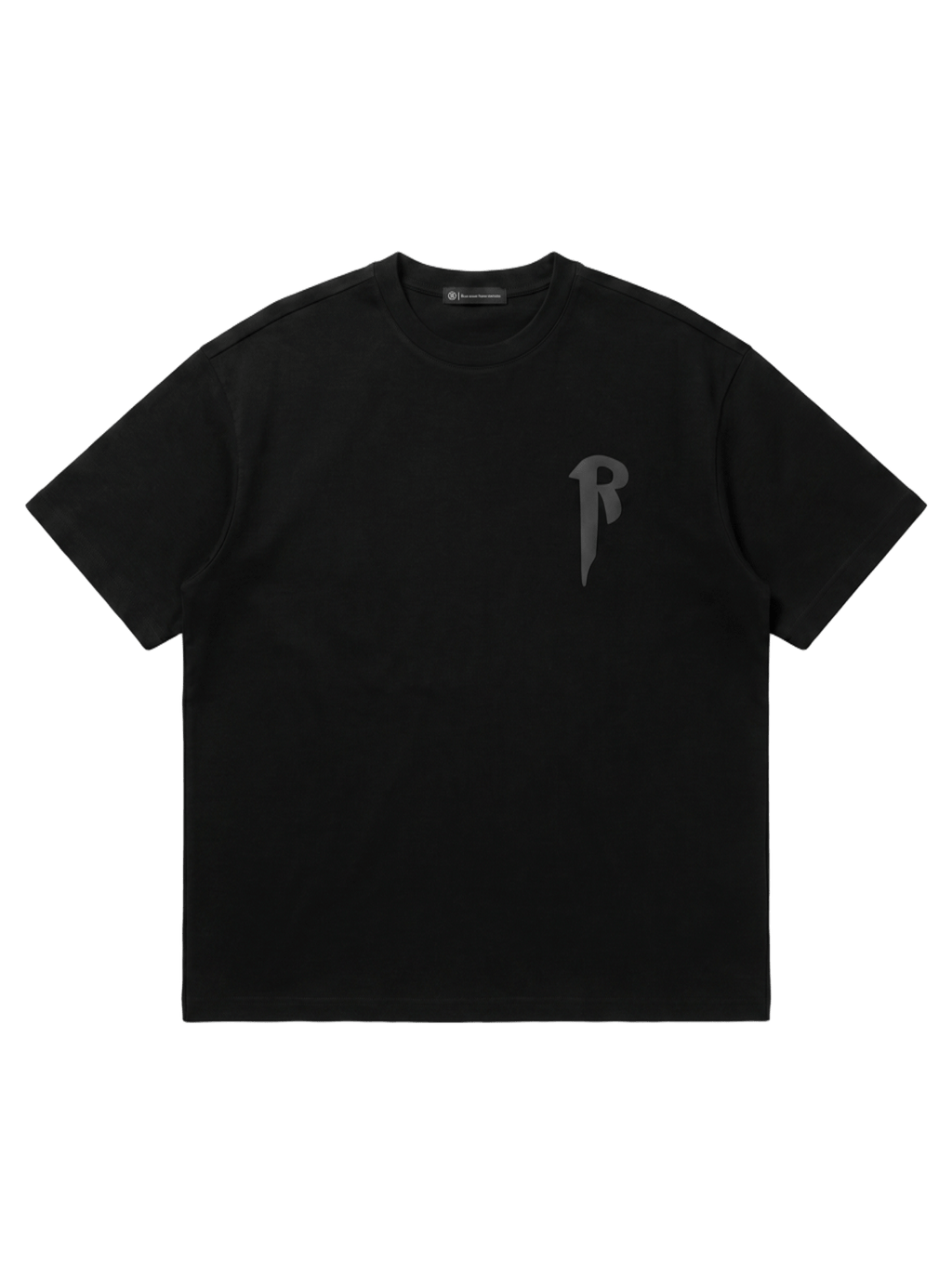 Black Printed Tshirt