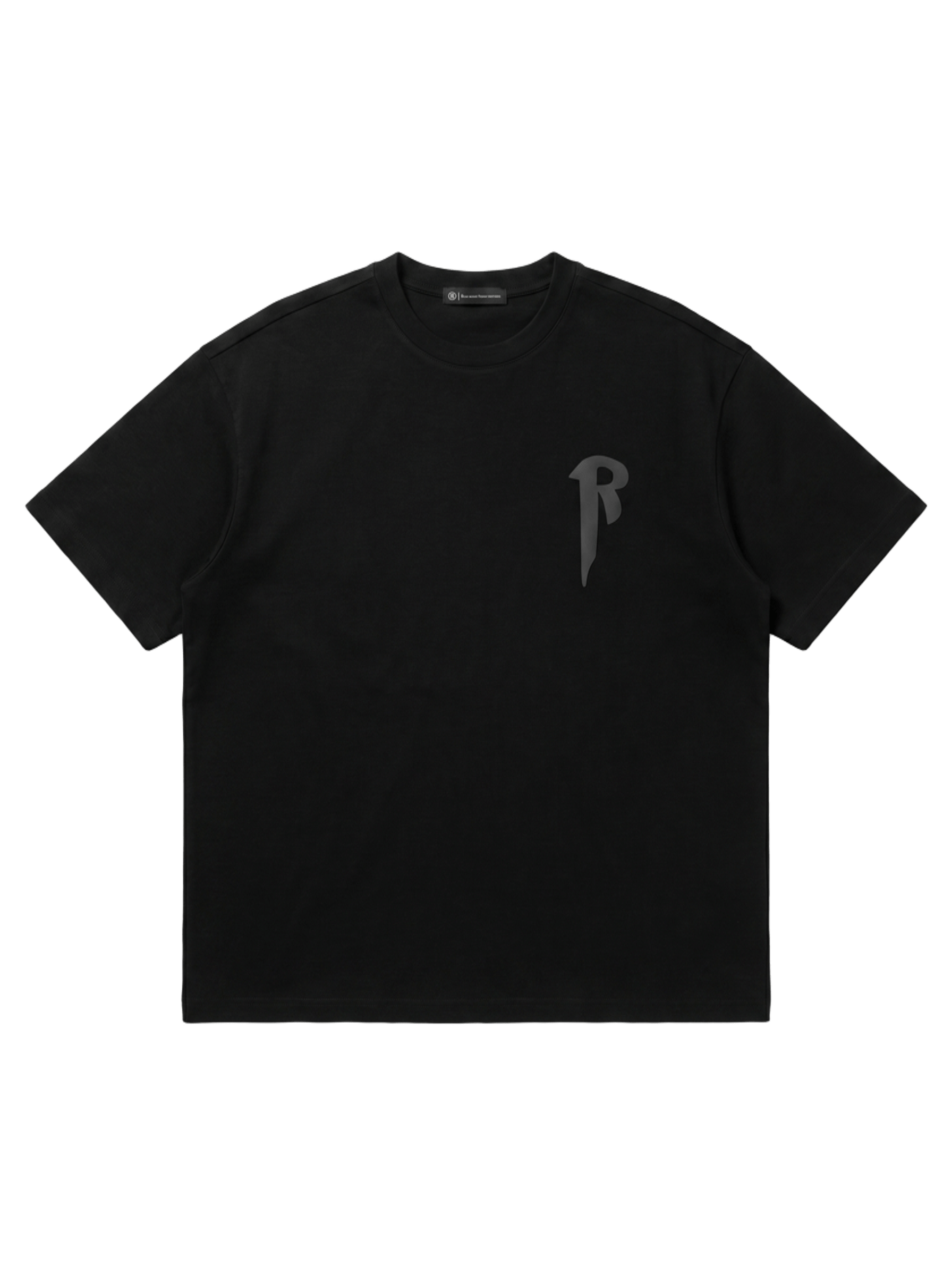 Black Printed Tshirt